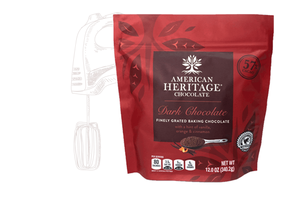 AMERICAN HERITAGE Finely Grated Baking Chocolate